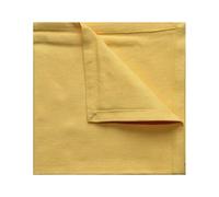 NEW YORK Serviette de table 100% coton 40x40 cm Jaune SUD ETOFFE