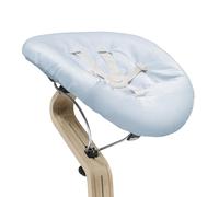 Newborn Set Stokke Nomi, Noir/Gris Bleu - Comprend un harnais de sécurité à 5 points et une housse textile réversible lavable - Compatible avec toutes les chaises Stokke Nomi