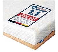 Newentor® Surmatelas 160 x 200 cm H4 H5 Rigide, en Gel pour Lit à Sommier Tapissier, Housse en Mousse Gel Froide, Hauteur 7 cm
