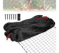 NEWFUN Filet Anti Oiseaux,Filet Voliere,(15m x 15m),25mm, Filet tissé Extra Fort, Protégez Arbres Fruitiers Et Les Légume des Dommages Causés