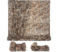 NEWFUN Filet de Camouflage Militaire, 2 x 5 M, pour la Chasse, Le Camping, Les Forêts, Les Jardins et Autres Scènes, Militaire