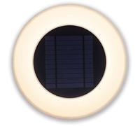 newgarden Applique Murale Ronde Recharge Solaire Wally 27 cm de diamètre