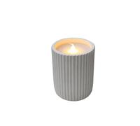 newgarden - DOLO Bougie décorative à piles, lumière LED effet flamme pour table, piles non incluses, conçue en Espagne, différentes finitions (1 unité)
