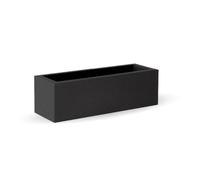 Newgarden jardinière rectangulaire Anthracite Grande 100 x 40 cm, bac à Plantes extérieur et intérieur, Jardin et terrasse - Jara