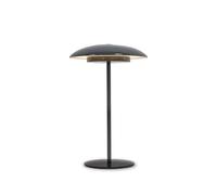Newgarden Lampe portable Sardinia – LED chaude, sans fil, batterie 20h – Anthracite 30 cm