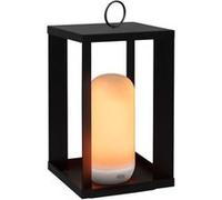 SIROCO-Lampe d'extérieur sans fils Ampoule rechargeable Métal H50cm Noir New Garden