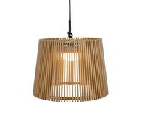 newgarden - Okinawa Lampe d'extérieur et suspension portable sans fil avec lumière de 900 lumens LED chaude 3000 K. Fabriquée en fibres naturelles avec batterie rechargeable sans installation