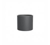 newgarden Pot de Fleurs Rond Anthracite 30 x 30 cm, bac à Plantes décoratif extérieur et intérieur, terrasse et Balcon - Hortensia 30