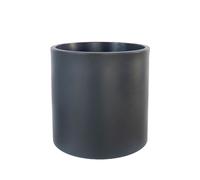 newgarden Pot de Fleurs Rond Anthracite 40 x 40 cm, bac à Plantes extérieur et intérieur, terrasse, Jardin et Piscine - Hortensia 40