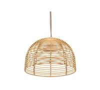 BOSSA-Suspension d'extérieur LED Rotin 3 intensités rechargeable Ø35cm naturel New Garden