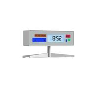 NEWGATE® Supergenius Réveil LCD Moderne Blanc