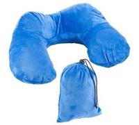 Newgen Medicals Coussin de nuque gonflable - avec pompe à air intégrée
