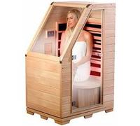 Newgen Medicals Sauna infrarouge compact en bois, 760 W