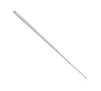 NewkeepsR 0.6mm Stylet d'insertion conique en acier pour étirer les anneaux de nez/oreille, outil d'assistance pour kit d'étirement de piercing corporel.