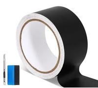 NewL Autocollant en vinyle noir mat - Auto-adhésif - Pour habillage de fenêtre, porte de voiture - 7,5 cm x 900 cm