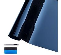 NewL Rouleau de film vinyle noir piano ultra brillant de qualité supérieure avec canaux d'évacuation d'air pour toit de voiture, aile, pilier de moto (noir ultra brillant, 2,5 cm x 900 cm)