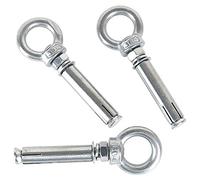 newlng Boulons à Expansion M8 x 60mm Manchon en Acier Boulon à œil 304 Inoxydable Expansion du Béton Ancrage Vis à Oeil Chevilles Boulons 5-Pack