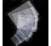 newlng Sachets Transparent Assortiment Sachets Plastique à Fermeture 8 cm X 12cm 200Pièces Petit Sachet Refermable Pochette en Plastique (Plusieurs Tailles Disponibles)