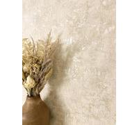 Newroom papier peint intissé beige béton chambre sans raccord
