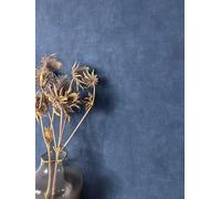 Newroom Papier Peint Intissé Bleu Marine Uni Aspect Lin Couloir Paraiso | tissage textile mat chatoyant, structure toile fine, ton denim intense, sans raccord, décoration murale, salon chambre