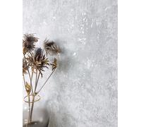 Newroom papier peint intissé gris béton salon sans raccord