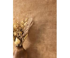 Newroom papier peint intissé marron béton chambre loft séjour | structure nuageuse, ocre terre chaud, effet mat naturel, sans raccord, revêtement mural, entrée bureau salon