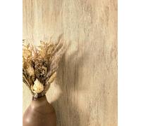 Newroom Papier Peint Intissé Marron Effet Bois Rayures Chambre Salon | Tons dorés chauds, veinure de bois fine, effet lin strié, style campagne, papier peint motif, cuisine