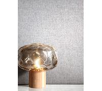 Newroom Papier Peint Intissé Taupe Uni Brillant Chambre Salon | Reflet chatoyant, gris neutre, texture lin verticale, aspect textile, sans raccord, décoration murale, couloir, bureau