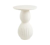 NEWTOWN - Table d'appoint argile crème D40 Beige