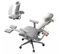 NEWTRAL MagicH-GPRO Chaise Ergonomique avec Repose-pieds, Dossier et Appuie-tête Auto-Suivants, Soutien Lombaire Adaptatif