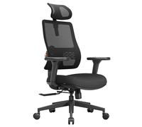 NEWTRAL MAGICH003 Chaise Ergonomique, Dossier Auto-Suivant, Soutien Lombaire Adaptatif, Appuie-Tête Réglable, Profondeur de Siège Ajustable, Accoudoir 3D, 3 Positions de Verrouillage