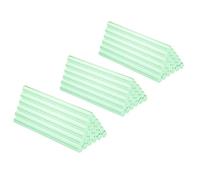 NEX&CO Bâtons de colle phosphorescents, lot économique en vrac 60 bâtons de pistolet à colle chaude avec étui de rangement, petite taille 4 "0,27 diamètre lumineux, parfait pour les pistolets à colle