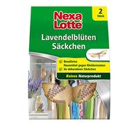 Nexa Lotte rempli de Fleurs de Lavande - Sachet, Produit Naturel sans additifs, en Fibre Naturelle décorative Sachet de Protection Contre Mites dans kleisers chränken, tiroirs et coffres, 2 Sachet