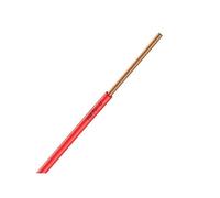 Nexans - Bobine de fil électrique de section 2,5mm Rouge. Longueur 100 mètres [ H07V-U PASSEO 1 ]