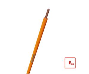 Nexans H07V-U Eca 1.5mm2 Orange Fil D'Installation 100m - 10570892 [100 Pièces]