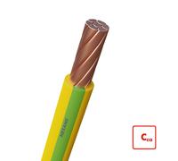 Nexans H07Z1-R Câble Sans Halogène 35mm2 Vert Jaune - 10538852 [2 Mètres]