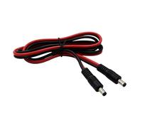 NEXAVKPR Câble de câblage 5,5 x 2,5 mm 14 AWG Connecteur mâle 1 mètre | Éclairage LED, module solaire, ventilateur, 12-24 installations