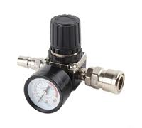Nexbrill Compresseur d'air régulateur de pression interrupteur de valve en alliage de zinc cuivre fiable stable flux d'air max 175 PSI 240 V 15 A Joint de précision filetage 6,35 mm Atelier Garage
