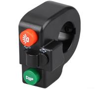Nexbrill Interrupteur de guidon électrique 3 en 1 pour guidon de vélo, clignotant, bouton de klaxon, 12 V à 48 V, résistant aux intempéries, kit de modification pour kit de modification 22 mm