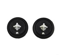 Nexbrill Lot de 2 joints d'étanchéité à membrane pour robinet flotteur d'entrée Siamp 95 95L 99T 99B, pièce de rechange en caoutchouc pour remplissage de réservoir de toilettes, noir, 28 mm