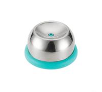 Nexbrill Perceuse à œufs semi-automatique en acier inoxydable avec verrou de sécurité pour ébullition et épluchage Gadget de cuisine pour la cuisson Base de 5,7 cm Couleur azur