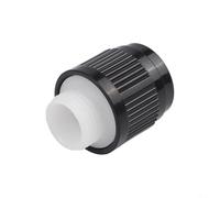 Nexbrill Régulateur de débit d'eau pour pommeau de douche à main, valve de contrôle de pression en polypropylène avec installation facile, réglage précis du débit pour salle de bain, argenté