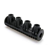 Nexbrill Support de buse pour lance de nettoyeur haute pression de 6,35 mm, support de buse de pulvérisation à connexion rapide pour tige de lavage, raccord en PVC 3300 PSI pour tâches de nettoyage de