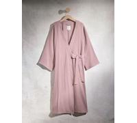 Next Mauve Pink Waffle Side Tie Lightweight Dressing Gown Mauve Pink M (EU 40-42)