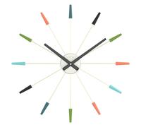 NeXtime - 2610VI - Horloge Murale - 58cm - multicolore - Plug Inn