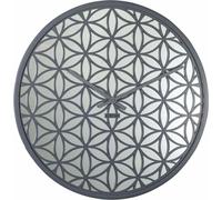 NeXtime 3194GS Horloge de Table ou murale Horloge mécanique de Pendule Circle Grey