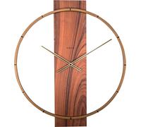 NeXtime - 3195BR - Horloge Murale - 50,8x58,2cm - marron - Carl