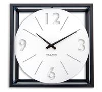 NeXtime - 3537WI - Horloge Murale - 40cm - noir - Time Frame