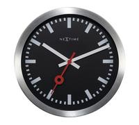 NeXtime - 3998ST - Horloge Murale - 19cm - argent - Station