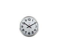NeXtime - 3999ARRC - Horloge murale radiocommandée - 35cm - argent - station